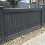 Rebated Capped Picket Fence